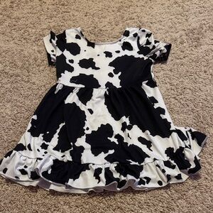 Stylish Monochrome Kids Dress